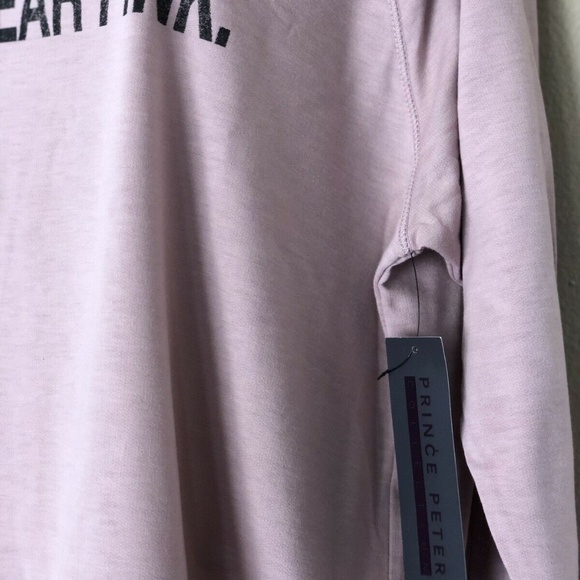 Wednesdays We Wear Pink Top Shirt Sweatshirt Saks - Picture 4 of 5